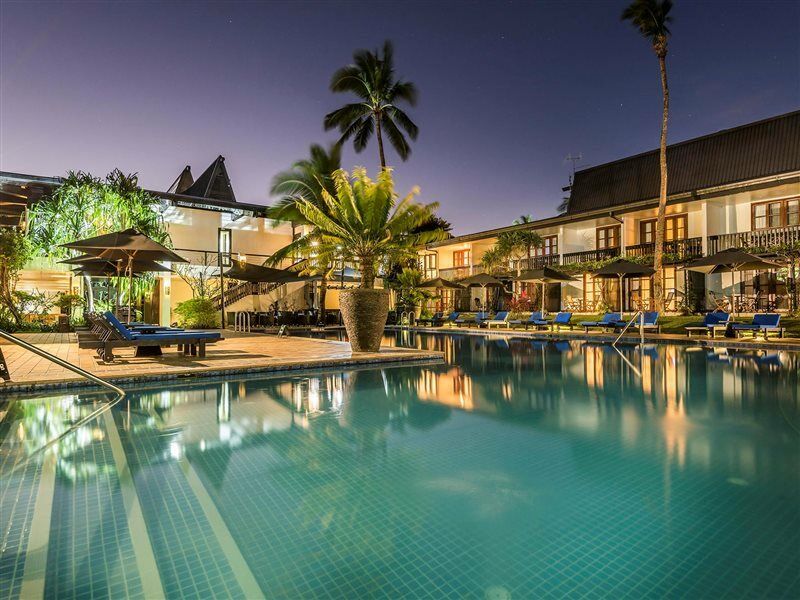 เดอะ วอริค ฟิจิ รีสอร์ต Hotel Korolevu  ภายนอก รูปภาพ The pool at the hotel