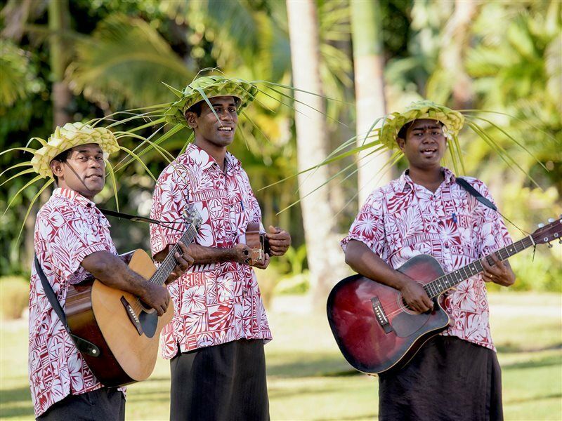 เดอะ วอริค ฟิจิ รีสอร์ต Hotel Korolevu  ภายนอก รูปภาพ Tuvaluan musicians
